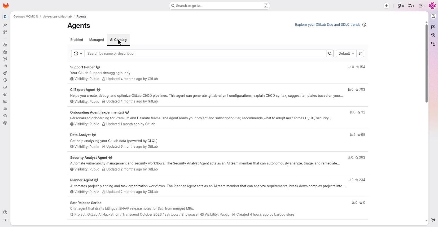 AI Catalog listing agents